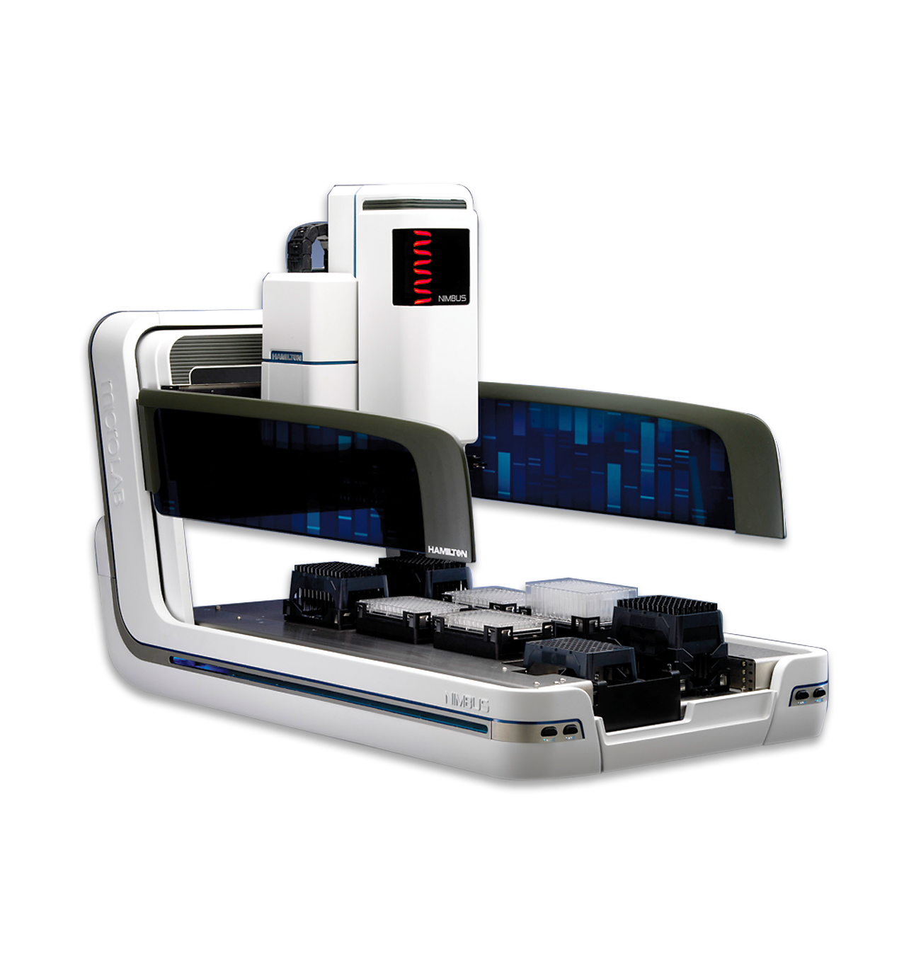 Hamilton Nimbus fluid-handling robot control overlay