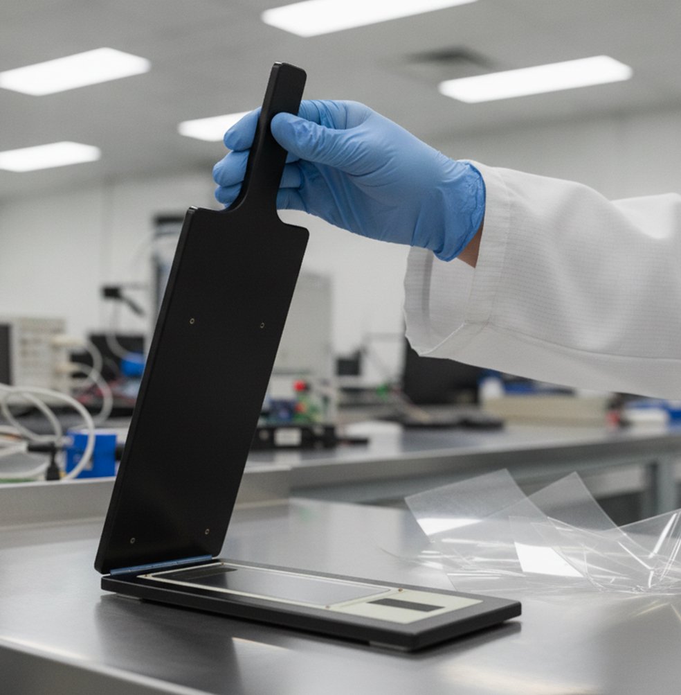 Portable touch tablet device