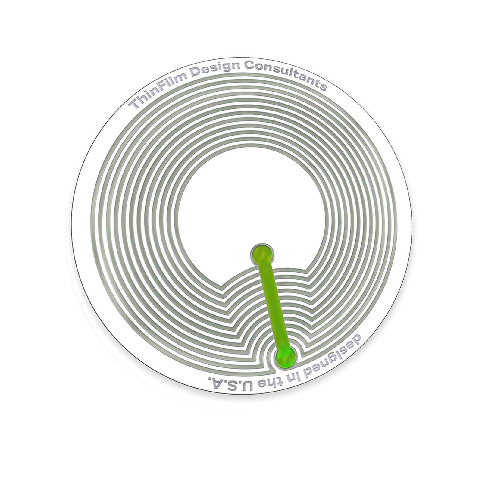 Projected capacitive matrix sensor detail