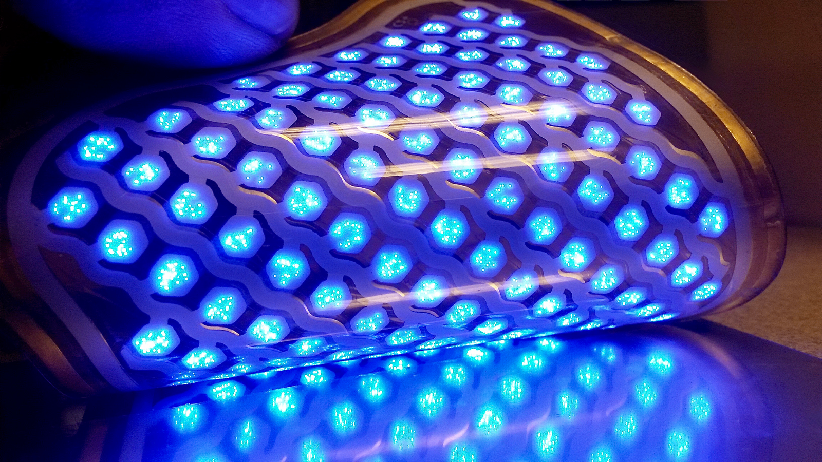 CareWear patch worn against the skin