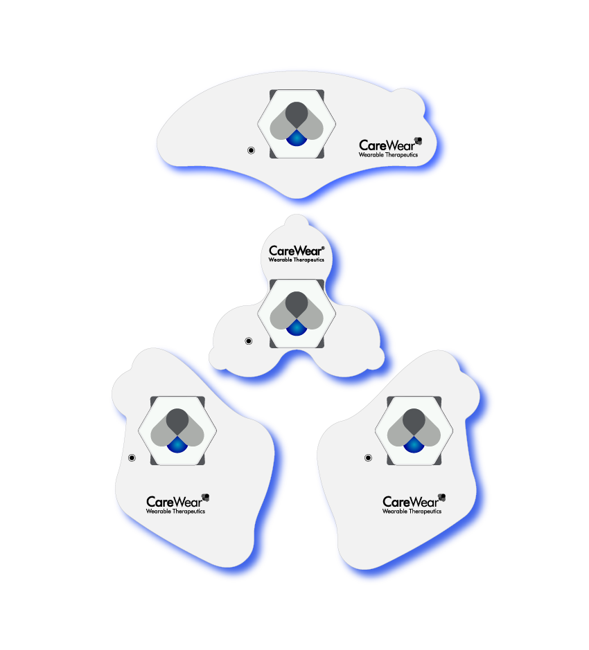 CareWear therapeutic wearable device illustration