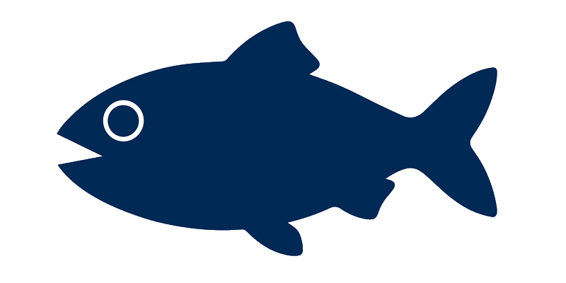 The Daily Etcetera fish mascot