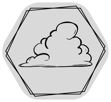 Cloud Hexagonal Logo