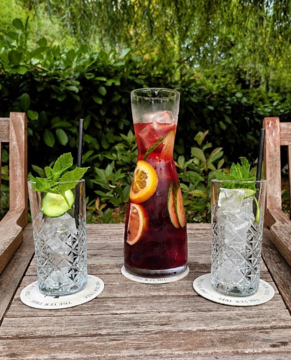 Cocktails at The Yew Tree