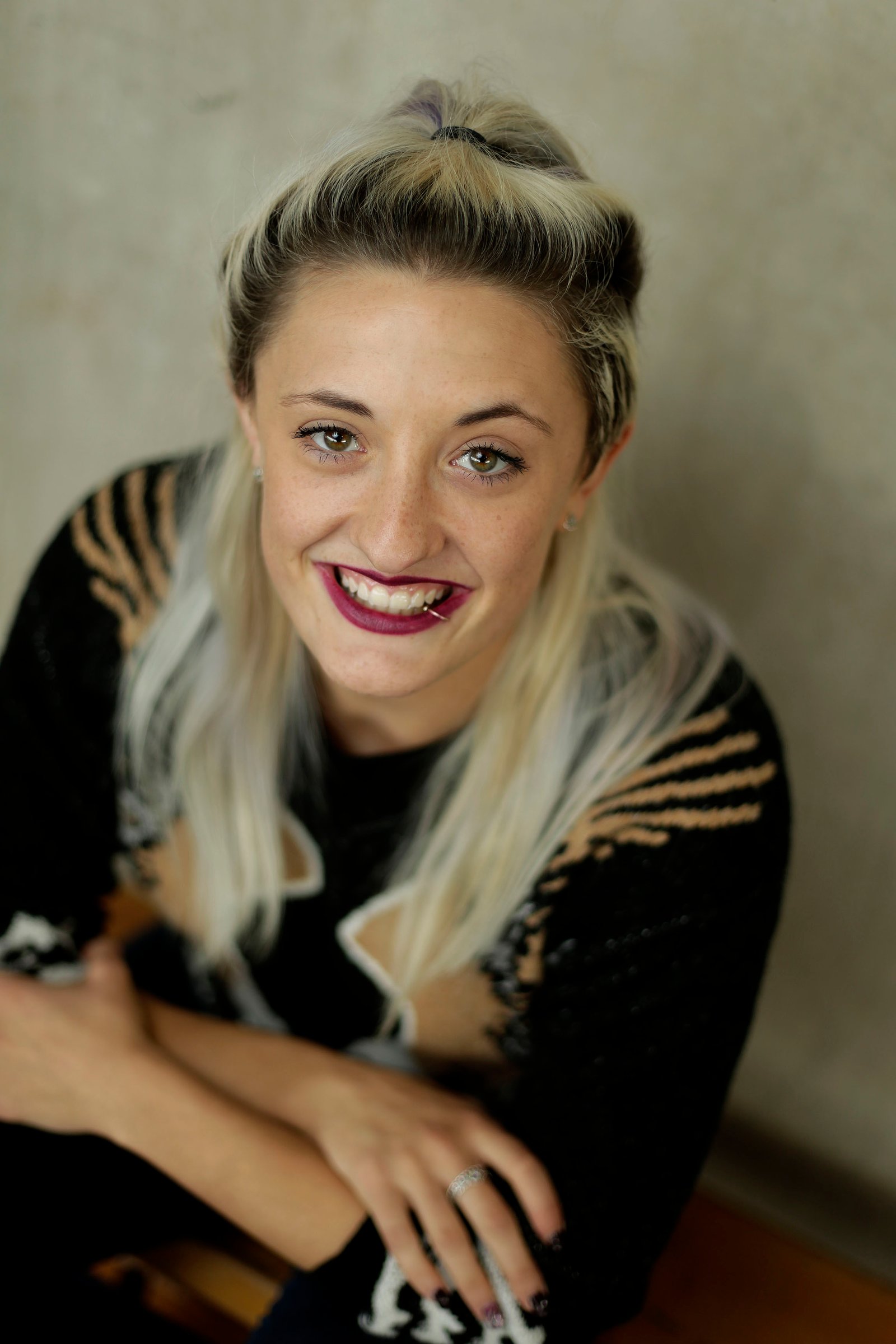 Lucy Hatton athlete editorial portrait photography for The Sunday Times by Doug Marke — image 6 of 9
