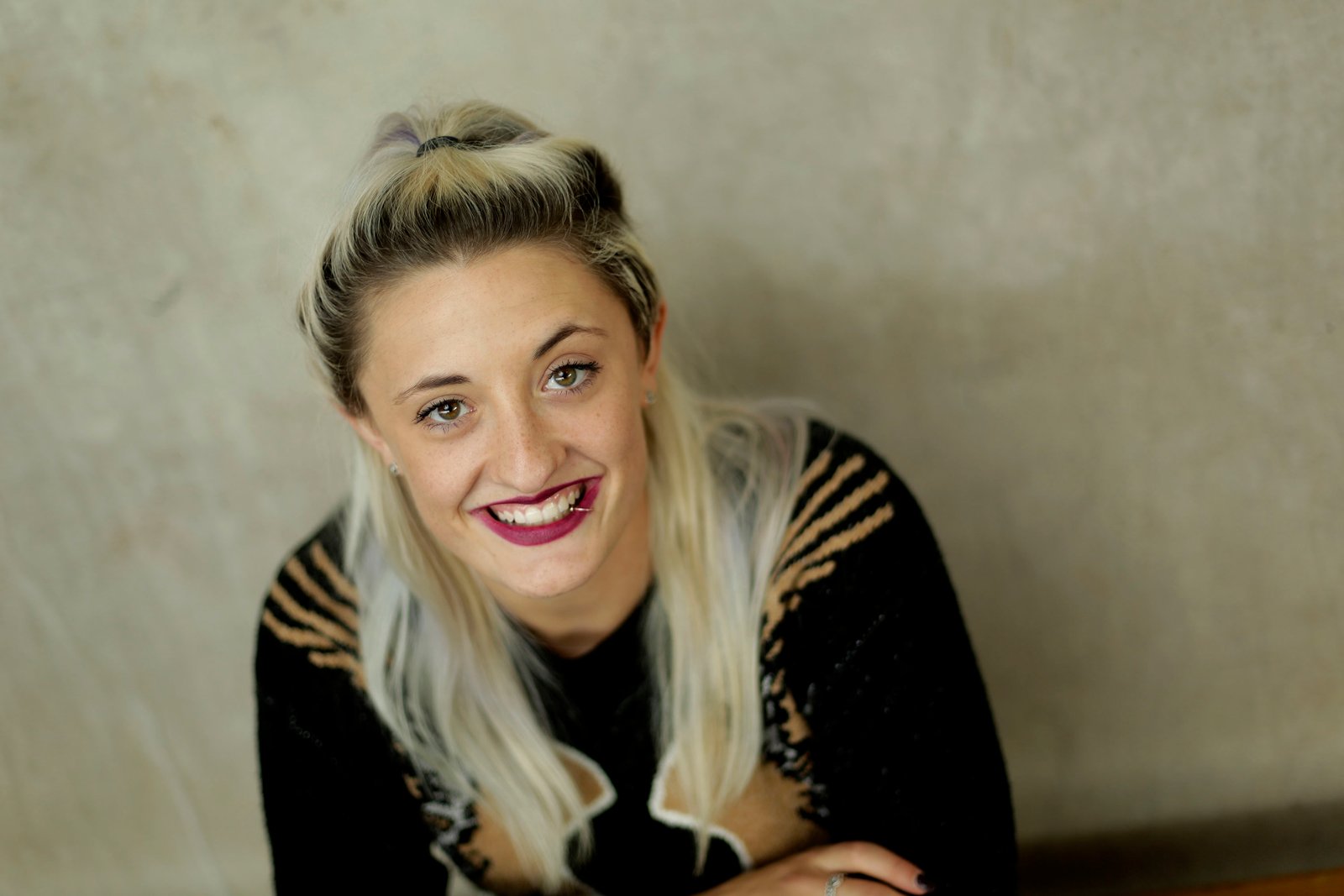 Lucy Hatton athlete editorial portrait photography for The Sunday Times by Doug Marke — image 8 of 9