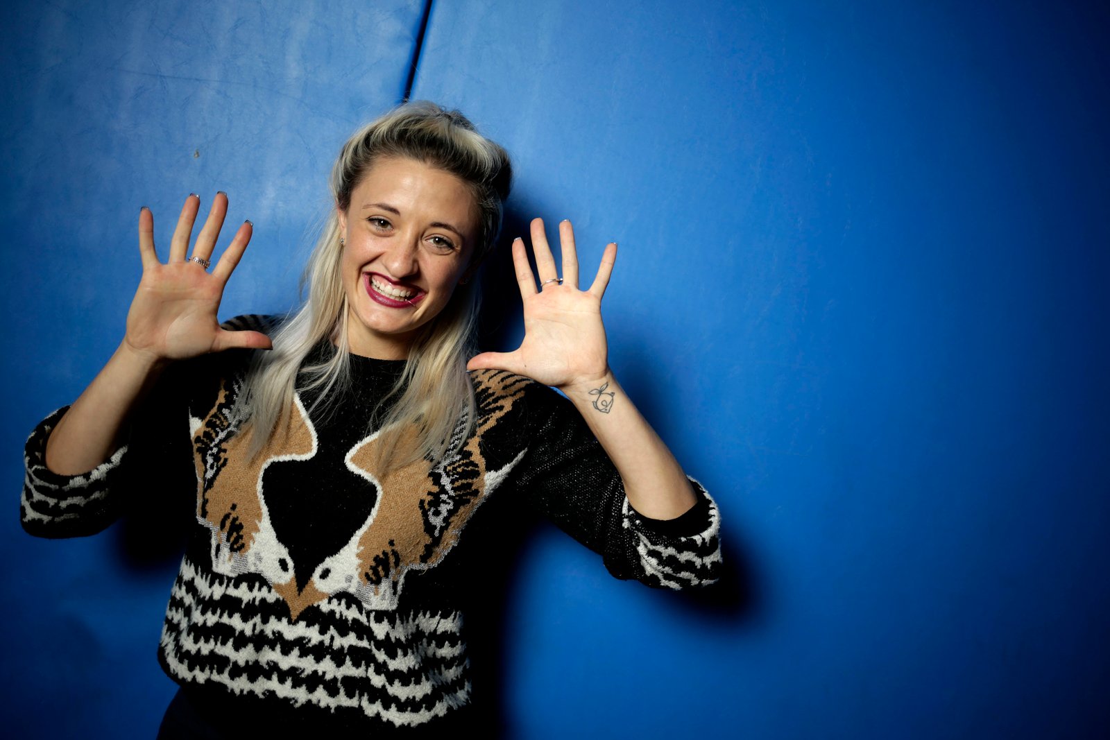 Lucy Hatton athlete editorial portrait photography for The Sunday Times by Doug Marke — image 2 of 9