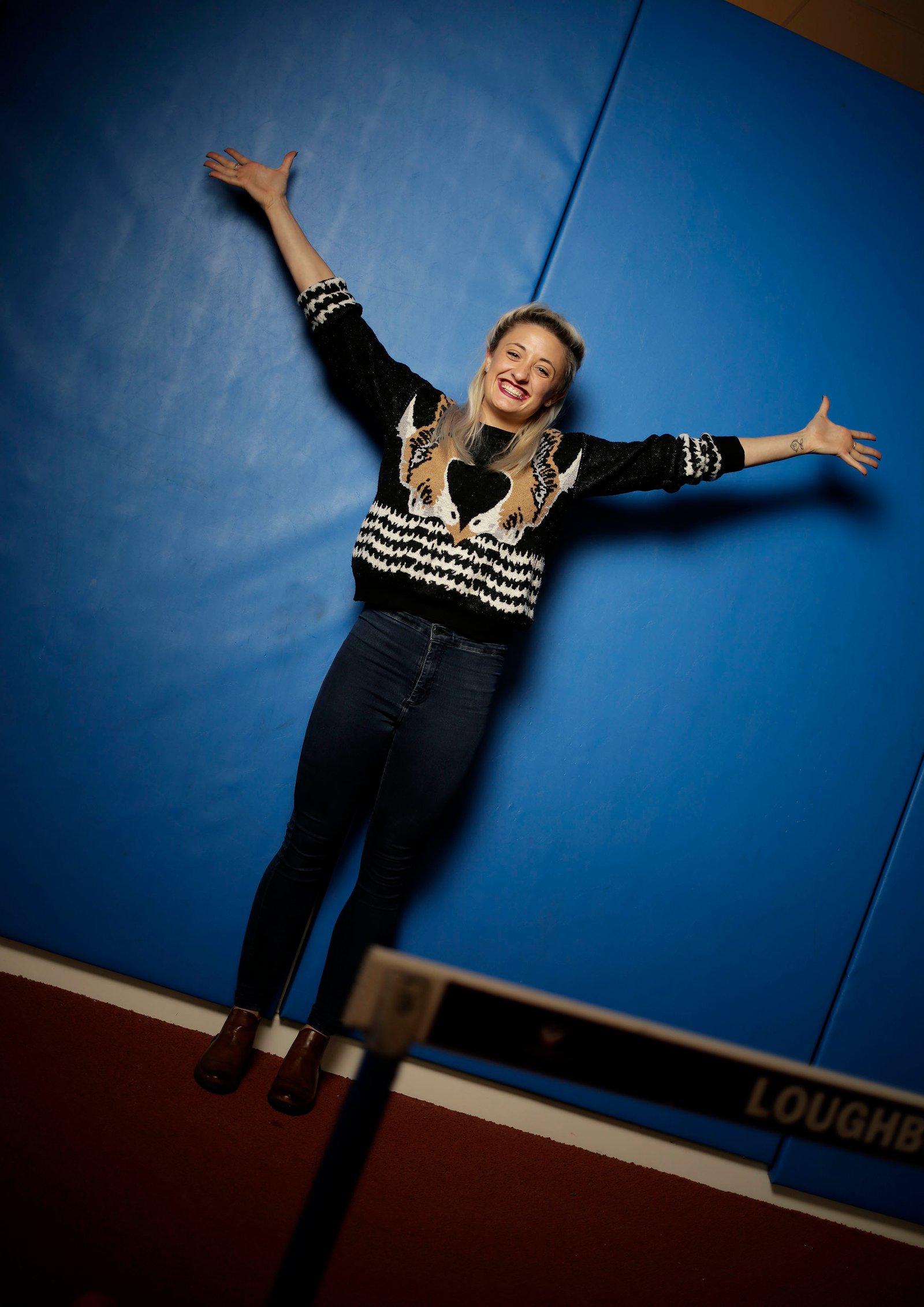Lucy Hatton athlete editorial portrait photography for The Sunday Times by Doug Marke — image 3 of 9