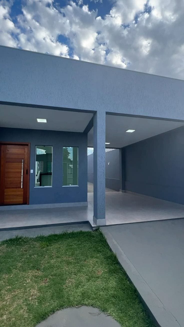 Fachada com pintura externa profissional