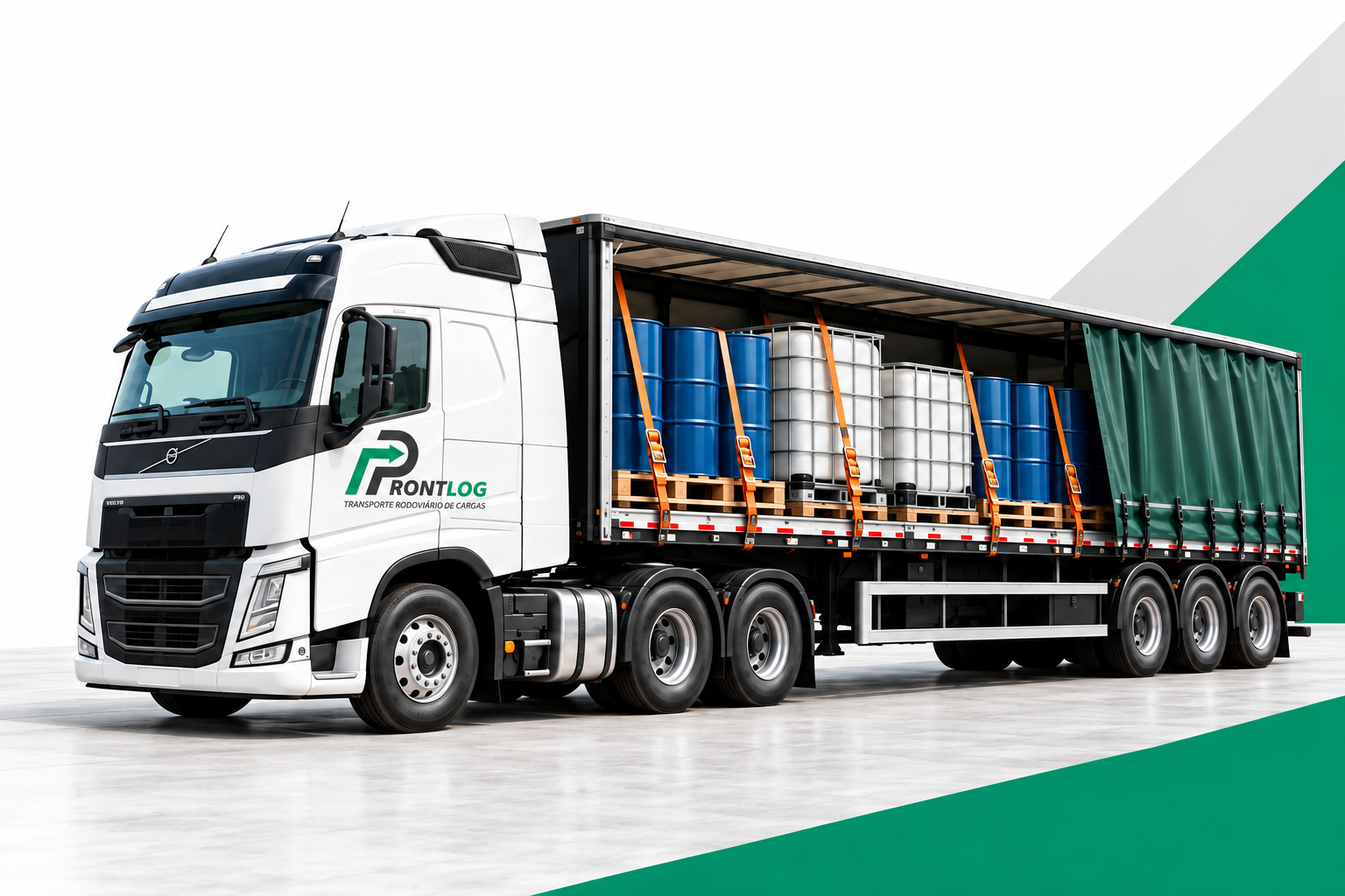 Transporte de produtos químicos Prontlog
