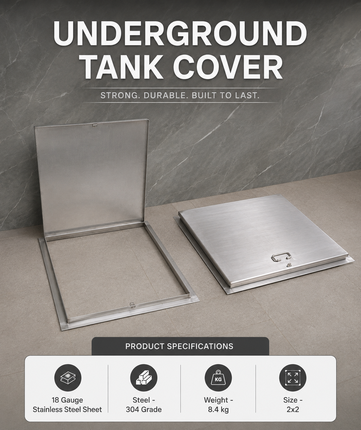 Water Tank Cap — 14, 16 & 18 Gauge