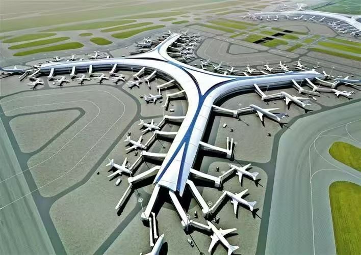 Airport Terminal Expansion and Distributed Power Planning Airport terminal expansion layout for pad mounted transformer and distributed power planning