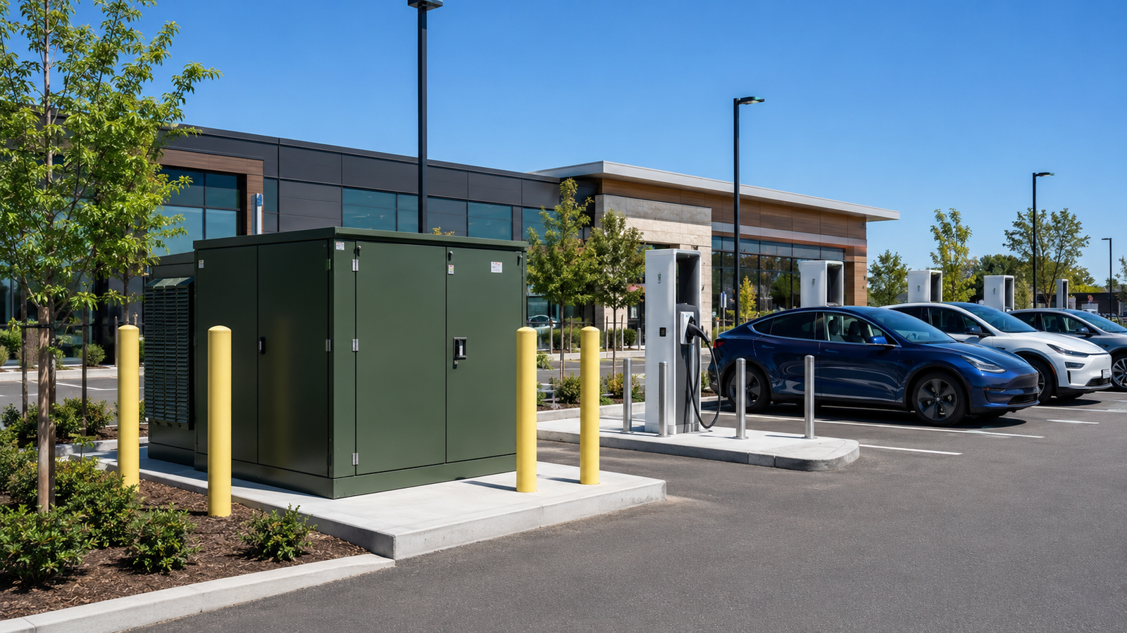 Pad Mounted Transformer for EV Charging Stations Pad mounted transformer for EV charging station power distribution