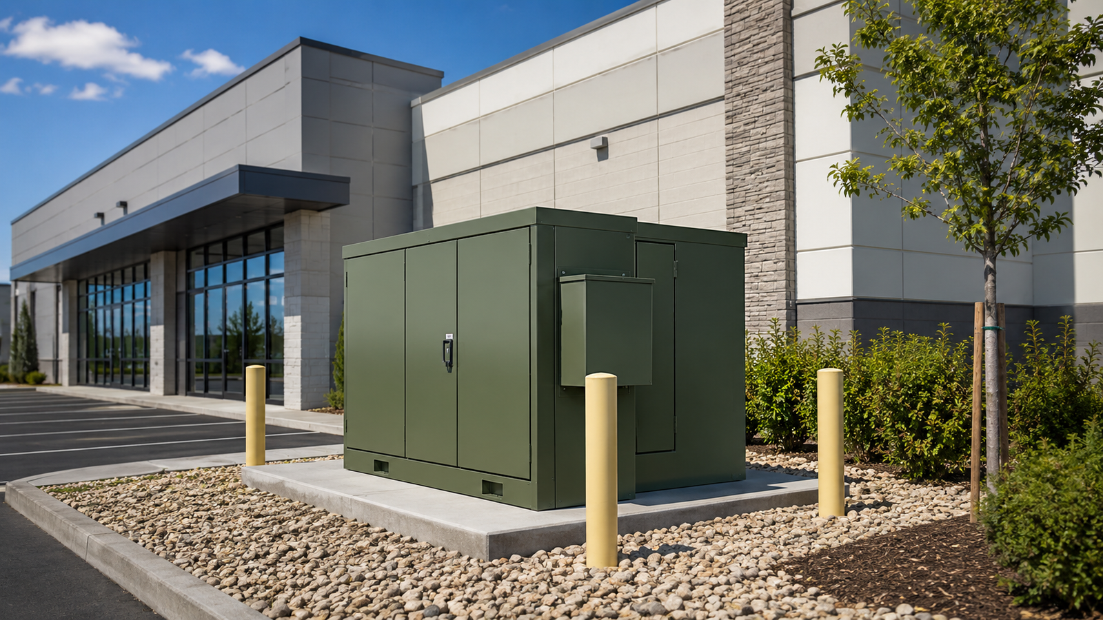 Pad Mounted Transformer for Commercial Buildings Pad mounted transformer for commercial building power distribution