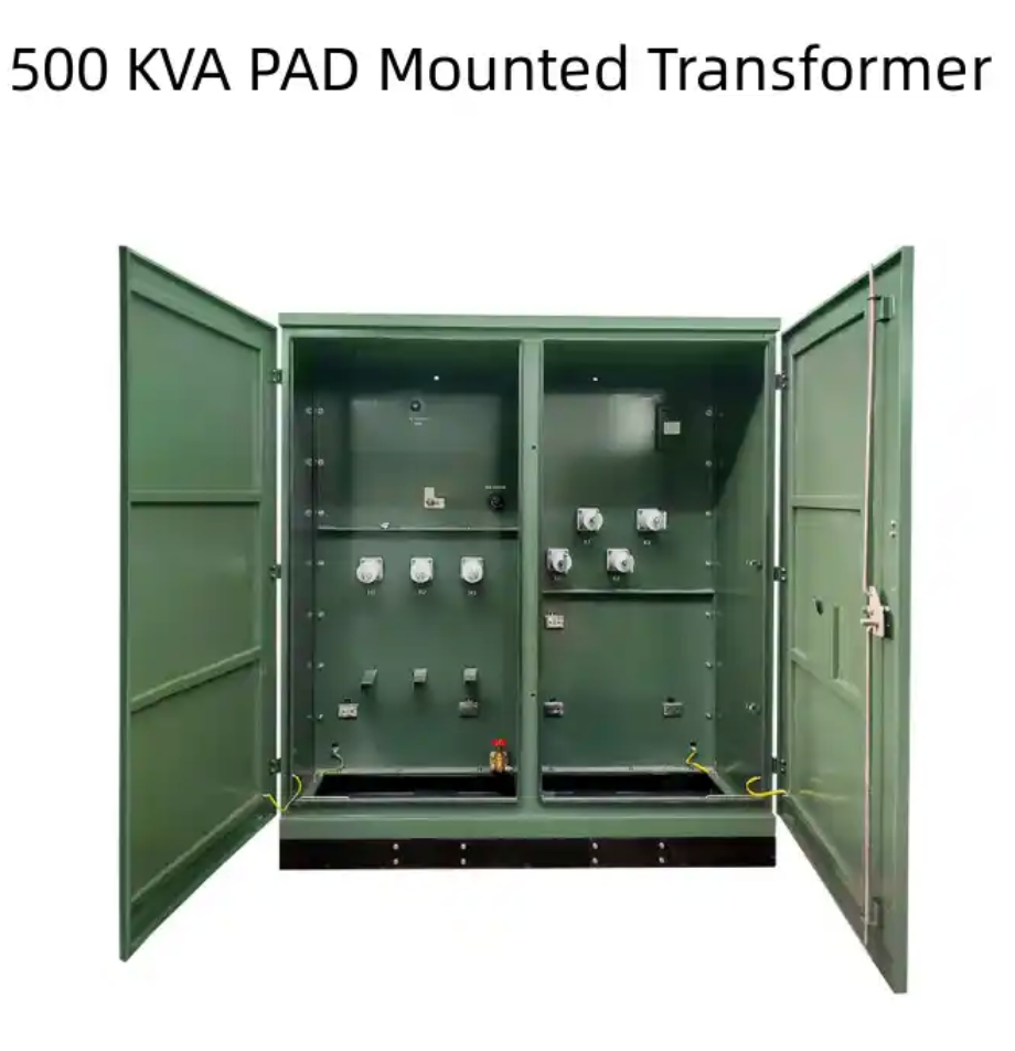 Compartimientos abiertos de transformador pad-mounted para revisión de protección y puesta a tierra Compartimientos abiertos de un transformador pad-mounted para revisión de protección, puesta a tierra y RFQ
