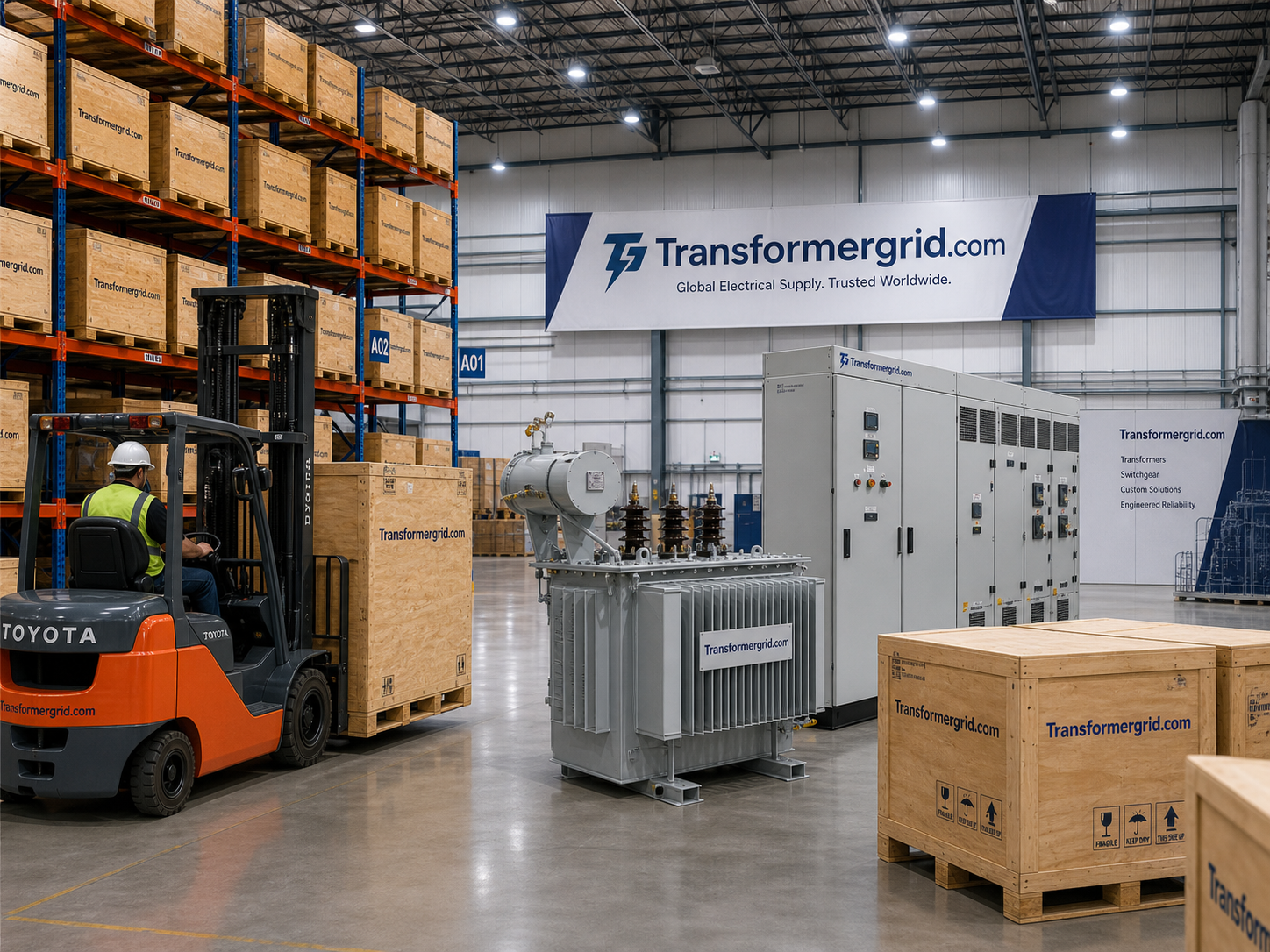 European transformer distributor reviewing pole mounted transformer and pad mounted transformer product line