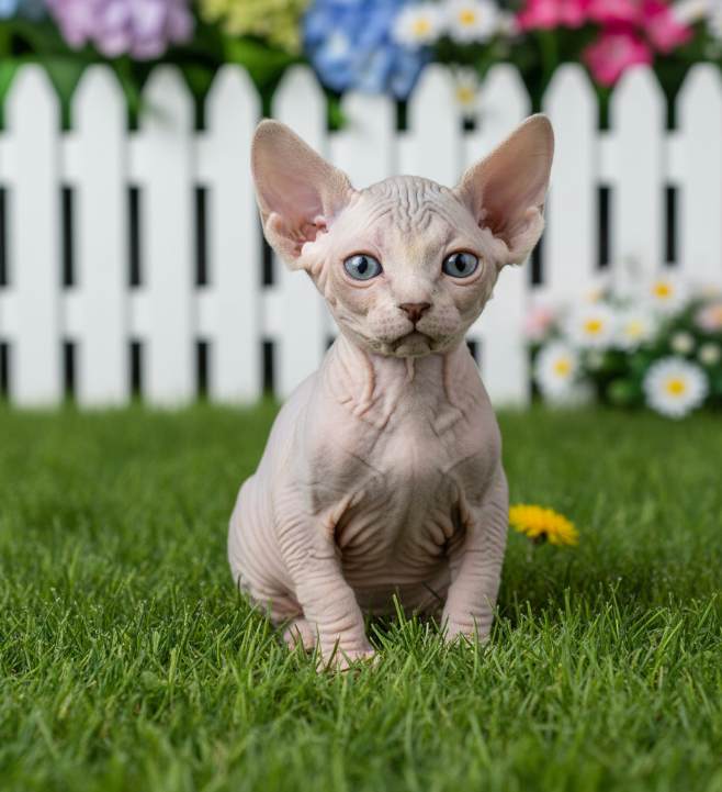 Gato Esfinge cachorro 2