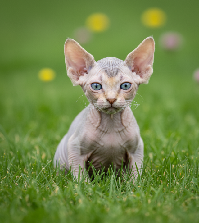 Gato Esfinge cachorro 3