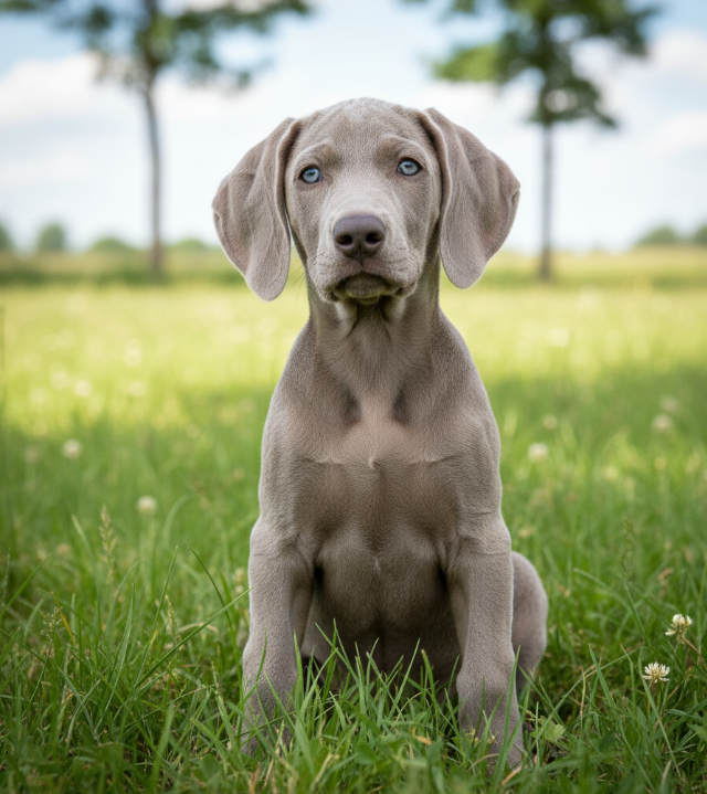 Weimaraner cachorro 1