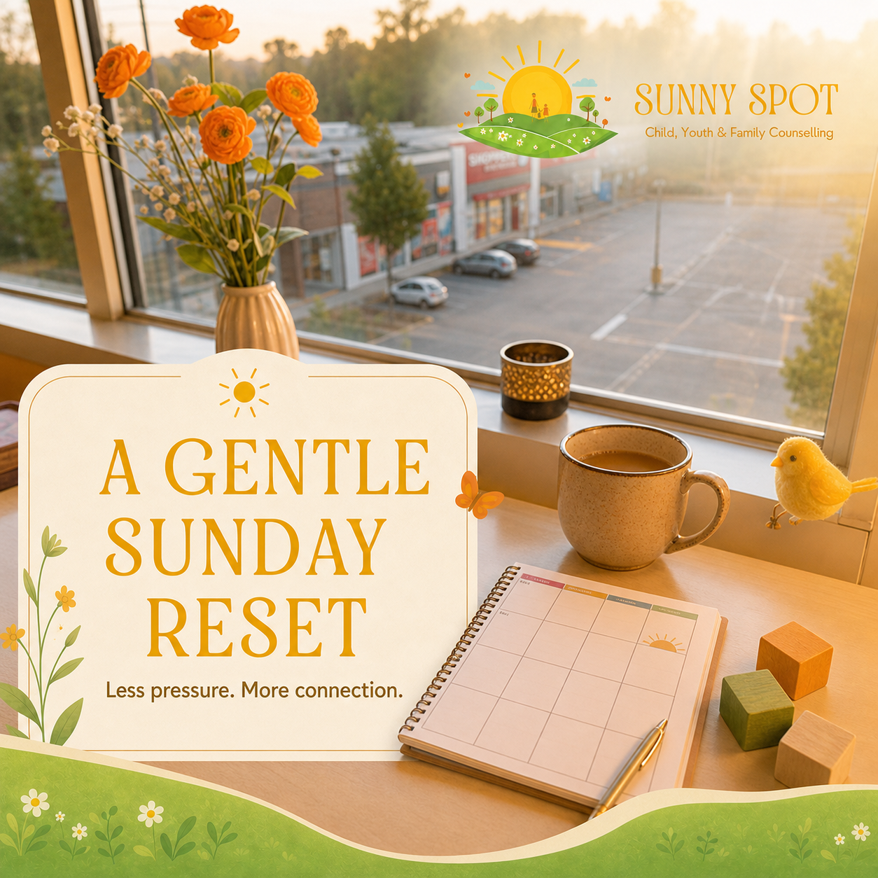 A Gentle Sunday Reset for Busy Families