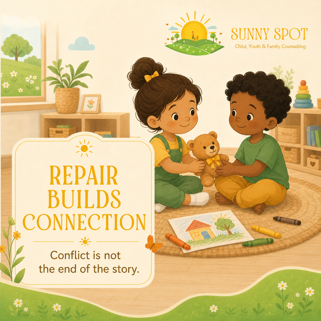 Helping Siblings Repair After Conflict