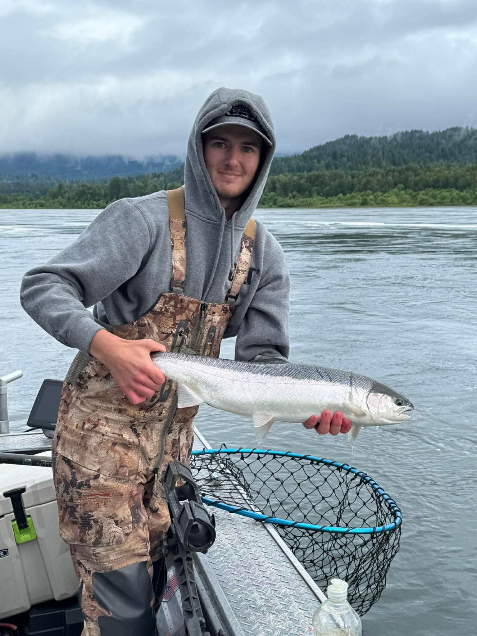 Fish catch prepared after a guided trip