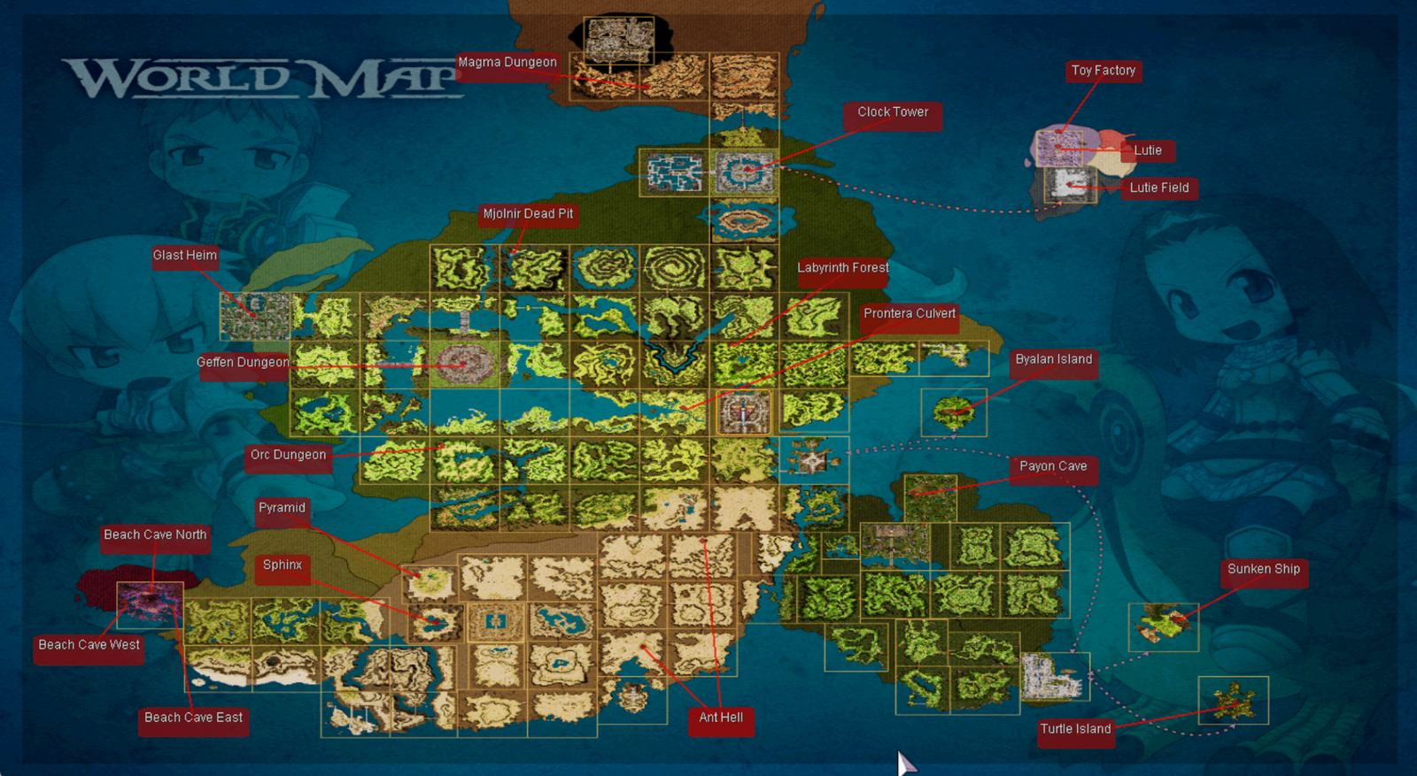Culvert Map Ragnarok Ymir RO
