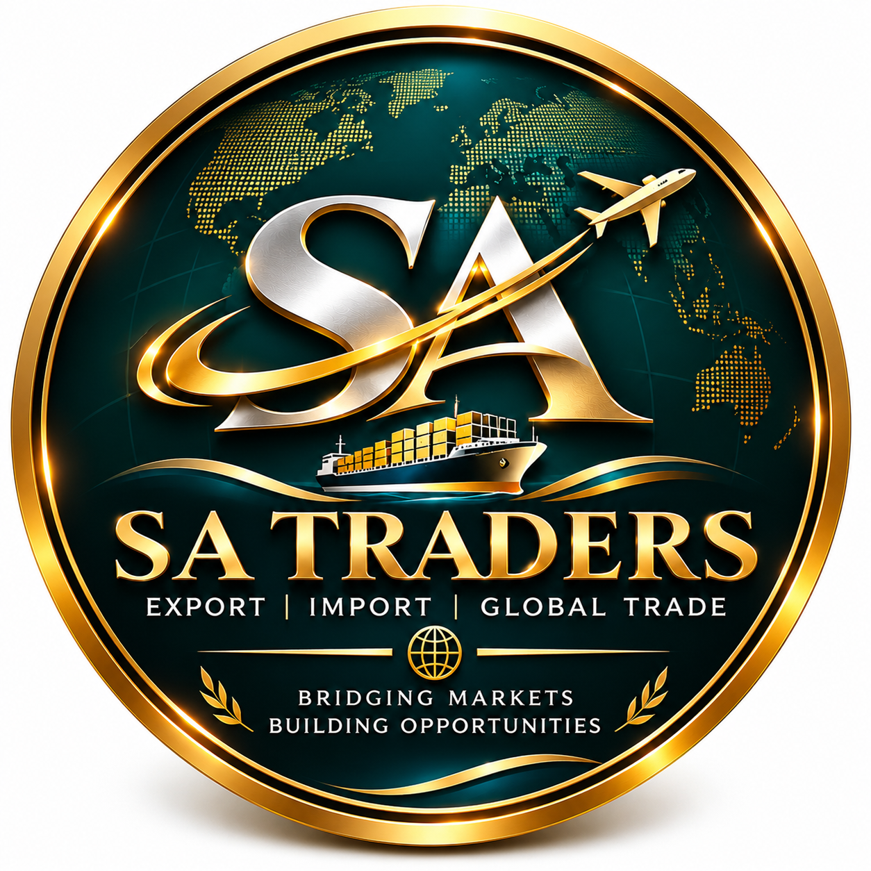 S A Traders emblem