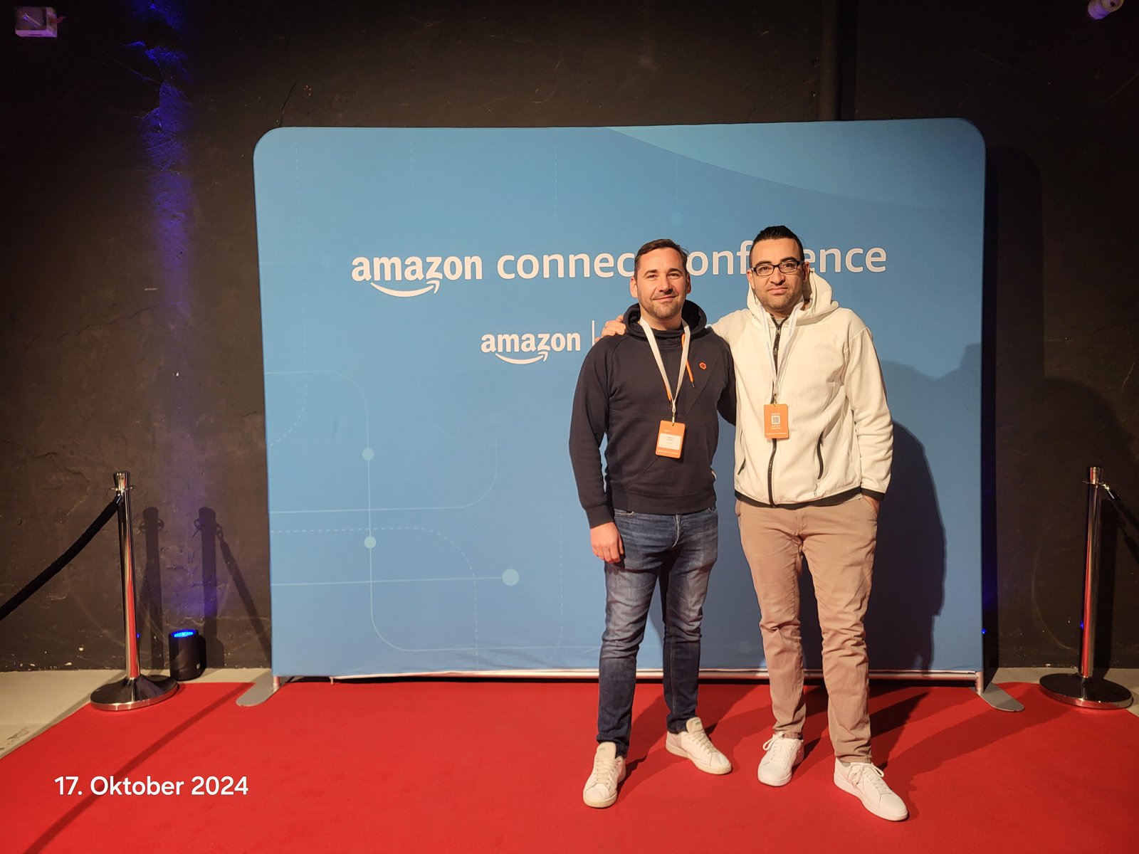 Nima auf der Amazon Connect Conference, 17. Oktober 2024